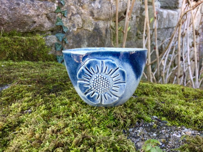 Poterie Toramur grès bol fleur
