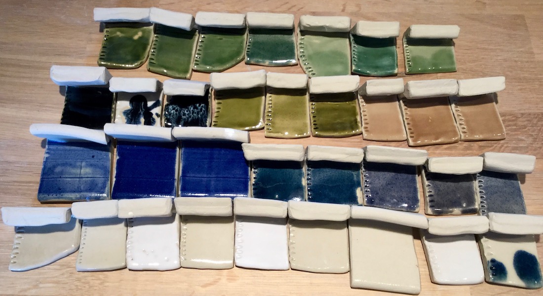 Poterie Toramur grès test couleur