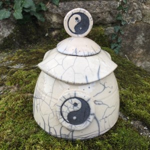 boite en raku Yin Yang