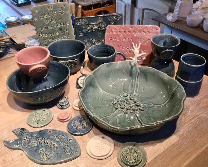 Poterie Toramur créations d'eleves